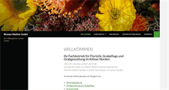 Desktop Screenshot of grabpflege-koeln.eu
